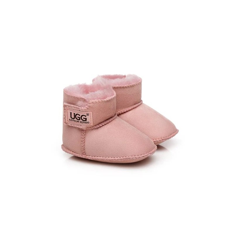 UGG Australia bottes bébé en laine de mouton Erin rose