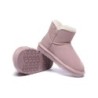 Ugg Mini bottes boutonnées en laine de mouton pour enfants Nolan rose