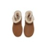 Ugg Mini bottes boutonnées en laine de mouton pour enfants Nolan Châtaigne