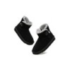 Ugg Mini bottes boutonnées en laine de mouton pour enfants Nolan noir