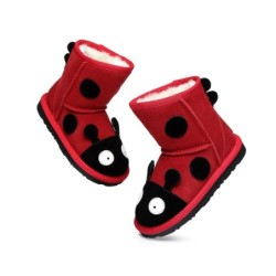 Bottes ugg coccinelle pour enfants