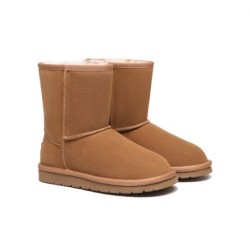 UGG Enfants bottes courtes en laine de mouton Classic