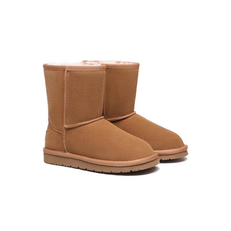 UGG Enfants bottes courtes en laine de mouton Classic