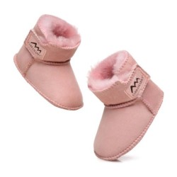 Ugg Bébé Premium bottes en laine de mouton rose