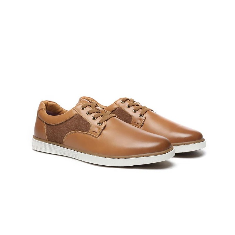 Mocassins à lacets en laine de mouton pour homme William