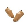 Ugg pantoufles en laine de mouton pour hommes marron