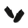 Ugg pantoufles en laine de mouton pour hommes noir