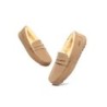 Ugg hommes en peau de mouton Casual moccasins marron