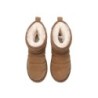 Ugg Mini bottes Puff en laine de mouton Châtaigne