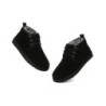 Ugg bottes décontractées en peau de mouton pour hommes Leonard noir