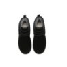 Ugg bottes décontractées en peau de mouton pour hommes Leonard noir