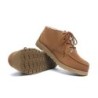 Ugg hommes en peau de mouton lacets cheville mocassins Ryan marron