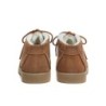 Ugg hommes en peau de mouton lacets cheville mocassins Ryan marron