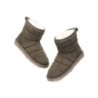 Ugg Mini bottes Puff en laine de mouton Vert armée