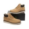 Everau Bottes décontractées en peau de mouton pour hommes Summit brun