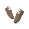 Ugg pantoufles homme en laine de mouton Dino châtaigne
