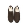 Ugg pantoufles homme en laine de mouton Dino chocolat