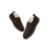 Ugg pantoufles homme en laine de mouton Dino chocolat