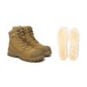 Ugg hommes lacets zip steelhead laine semelle intérieure bottes de sécurité de travail Leo