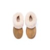 Ugg sandales en peau de mouton et laine marron