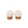 Ugg sandales en peau de mouton et laine marron