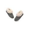 Ugg sandales en peau de mouton et laine gris