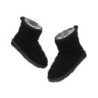 Ugg Mini bottes Puff en laine de mouton Noir