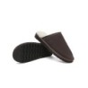 Ugg pantoufles homme en laine de mouton Cruz chocolat